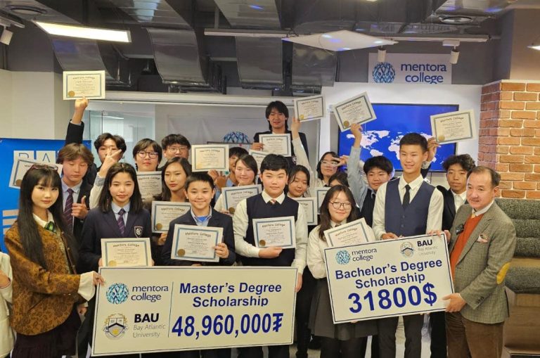 “Ментора” коллежийн төгсөлтийн баяр болж сурагчид тэтгэлгээ гардан авлаа