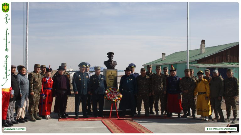 Замын шандын заставыг хурандаа Д.Намжилын нэрэмжит болголоо