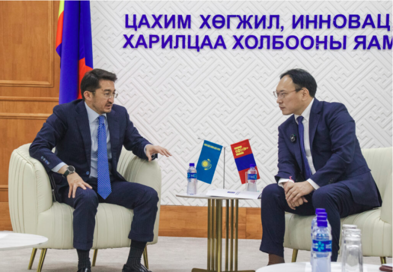 Дижитал эдийн засгийг хөгжүүлэхэд Казахстан Улстай хамтран ажиллана