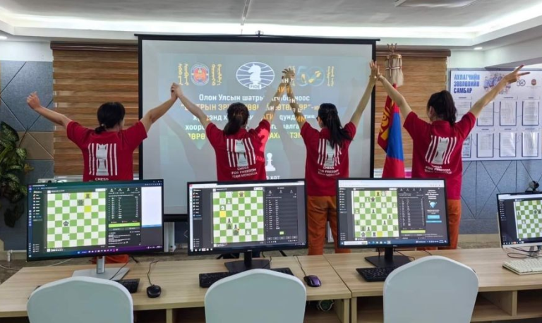 Монгол хүмүүжигчид шатрын ДАШТ-д гурав дахь удаагаа түрүүлжээ