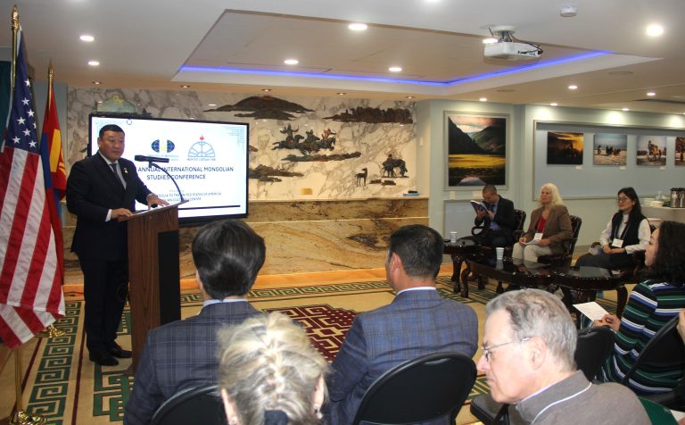 “Олон улсын Монгол судлалын эрдэм шинжилгээний XVII бага хурал” Вашингтон хотноо боллоо