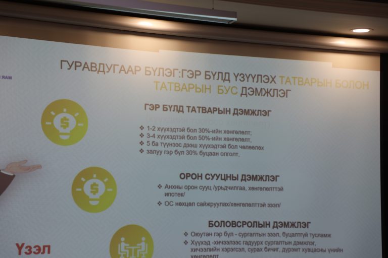 Гэр бүлийг дэмжих тухай анхдагч хуулийн төслийг боловсруулж хэлэлцүүллээ