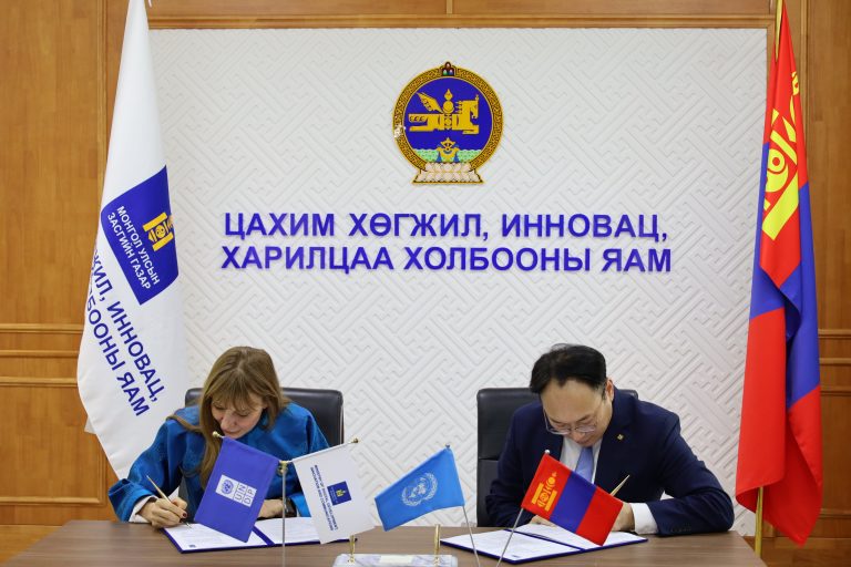 Хиймэл оюун ухааны стратеги боловсруулахад НҮБ-ын Хөгжлийн хөтөлбөр хамтарна