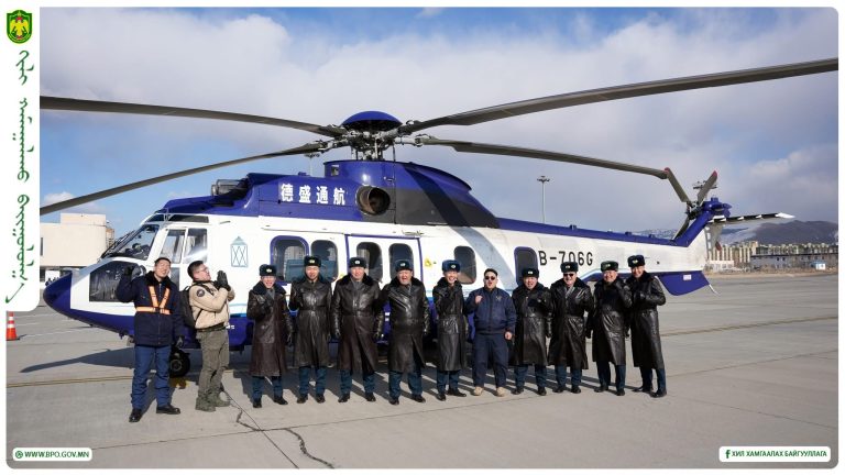 Хилчид шинэ нисдэг тэрэгтэй боллоо