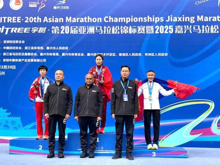 Г.Хишигсайхан марафон гүйлтийн Азийн АШТ-ээс хүрэл медаль хүртжээ