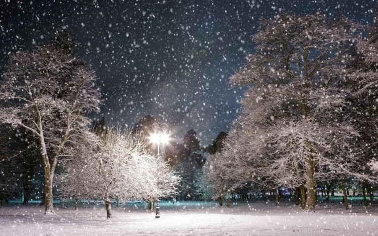 Цасны тухай өгүүлэх яруу найргийн мөртүүд…