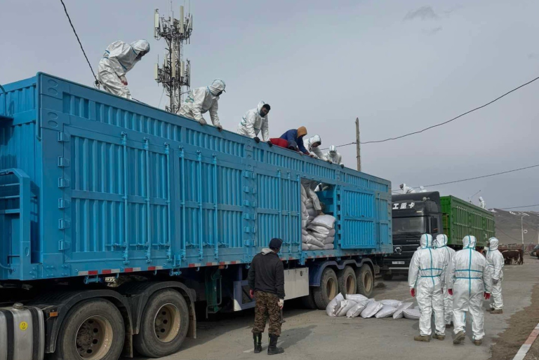 Улсын нөөцөөс олгосон 50 тн тэжээлийн дэмжлэгийг хүлээлгэн өглөө