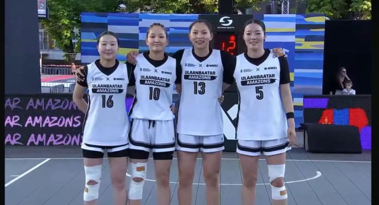 Монголын 3х3-ын эмэгтэйчүүд Марселийн цувралаас хүрэл медаль хүртлээ