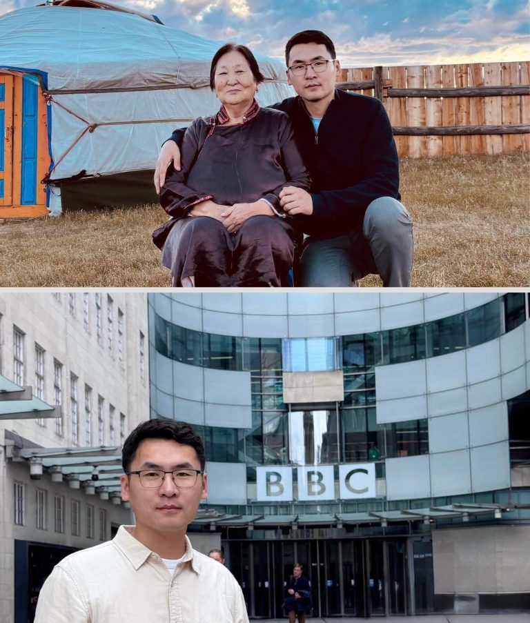 Архангайн залуу BBC-д ажиллаж эхэллээ