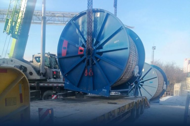 Дүүжин замын тээвэр төслийн ган татлага гаалийн талбайд буулаа