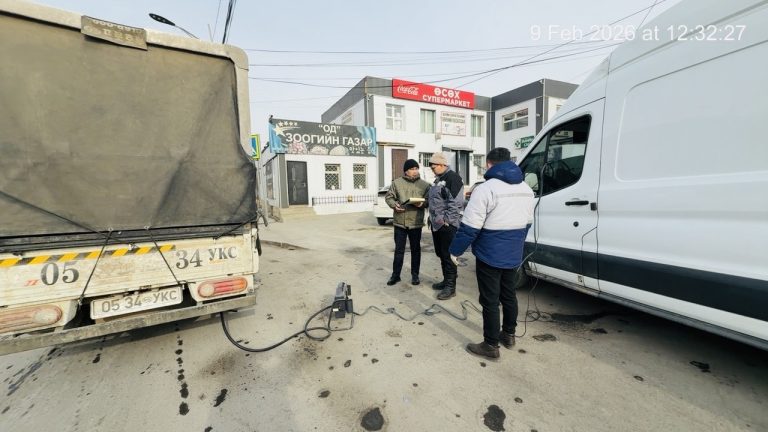 Тээврийн хэрэгслийн яндангаас гарах хаягдал утаанд хэмжилт хийгджээ