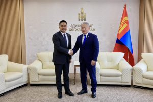 Элчин сайд Ричард Буанганыг хүлээн авч уулзав